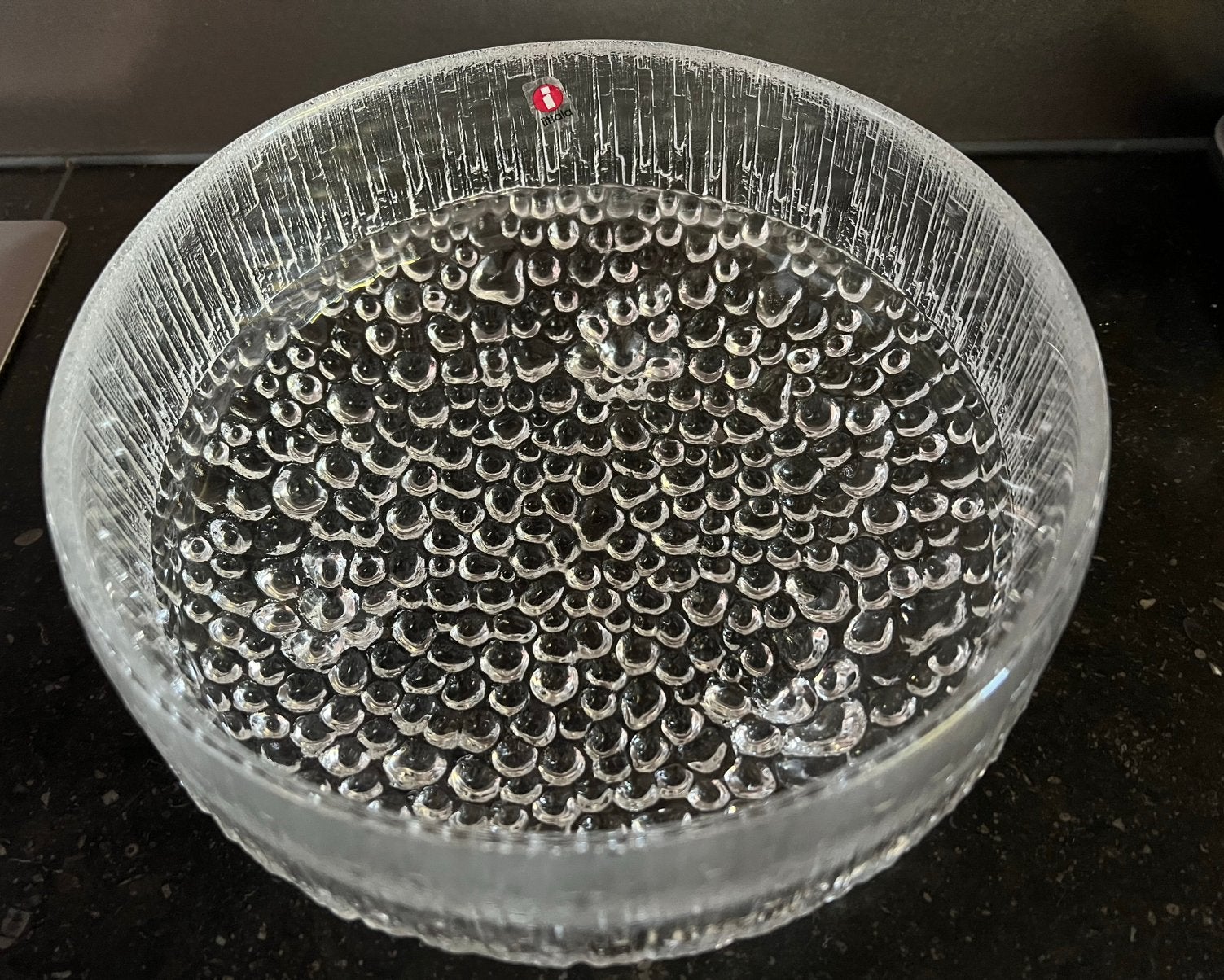 Iittala Ultima Thule Grote Fruitschaal Tapio Wirkkala Ø20, Schaal, Rond, Ophalen of Verzenden, Glas