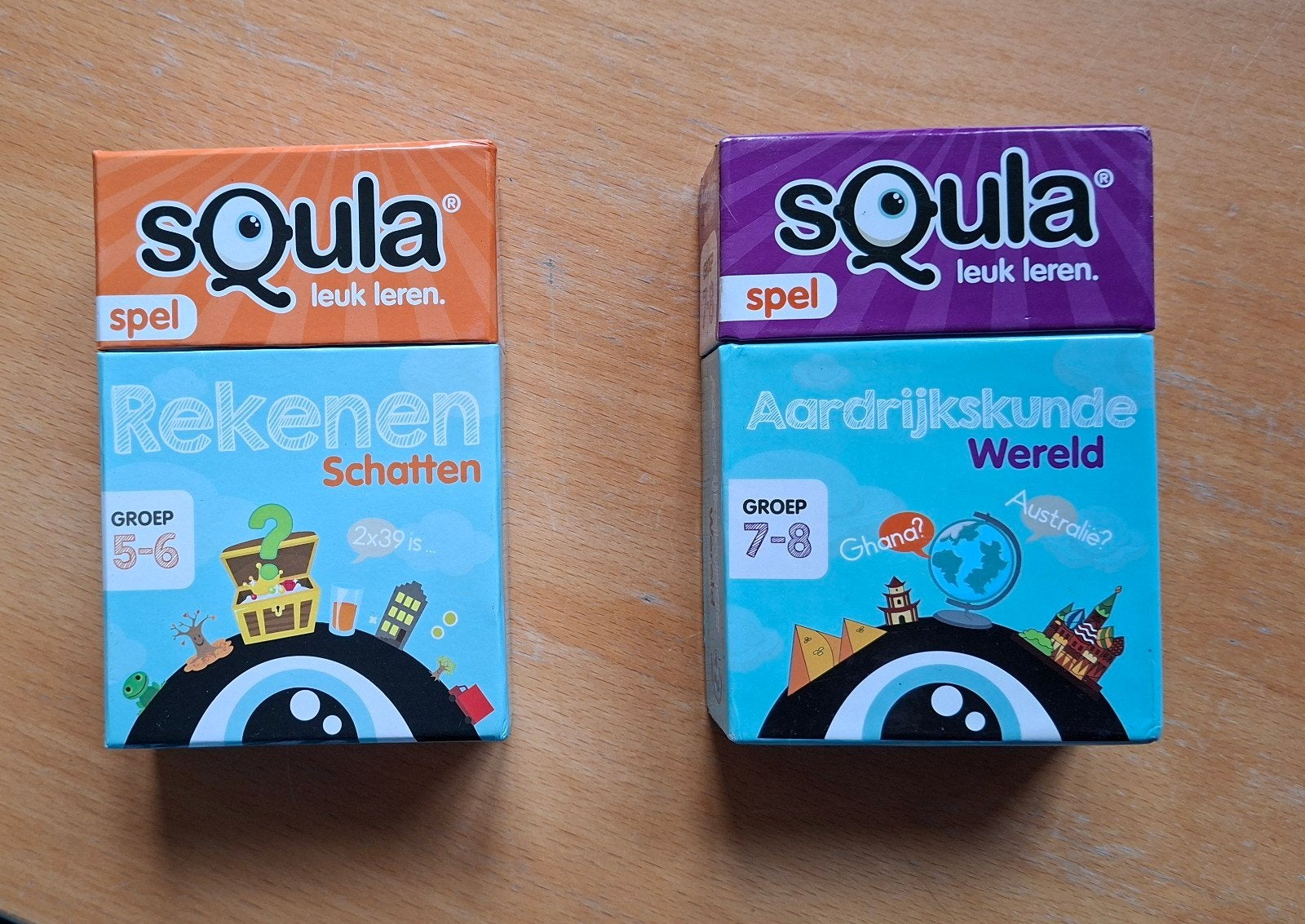 squla spel 2 stuks, Verzamelen, Ophalen of Verzenden, Speelkaart(en)