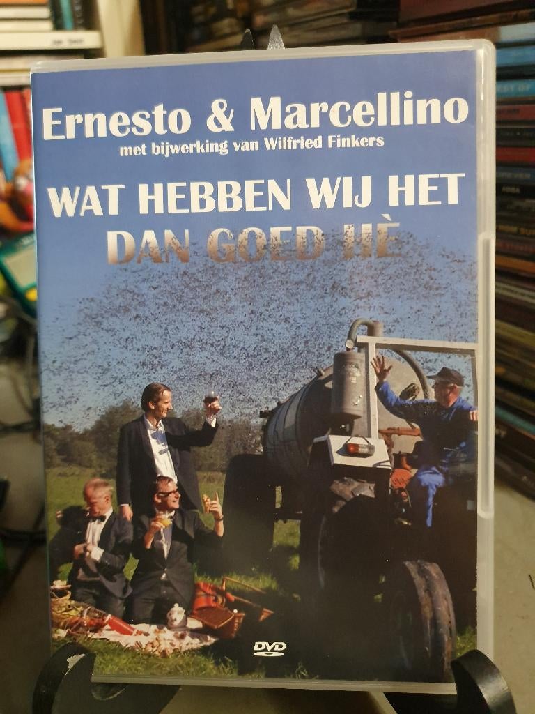 Ernesto En Marcellino wat hebben wij het dan goed he DVD, Alle leeftijden, Ophalen, Zo goed als nieuw, Stand-up of Theatershow