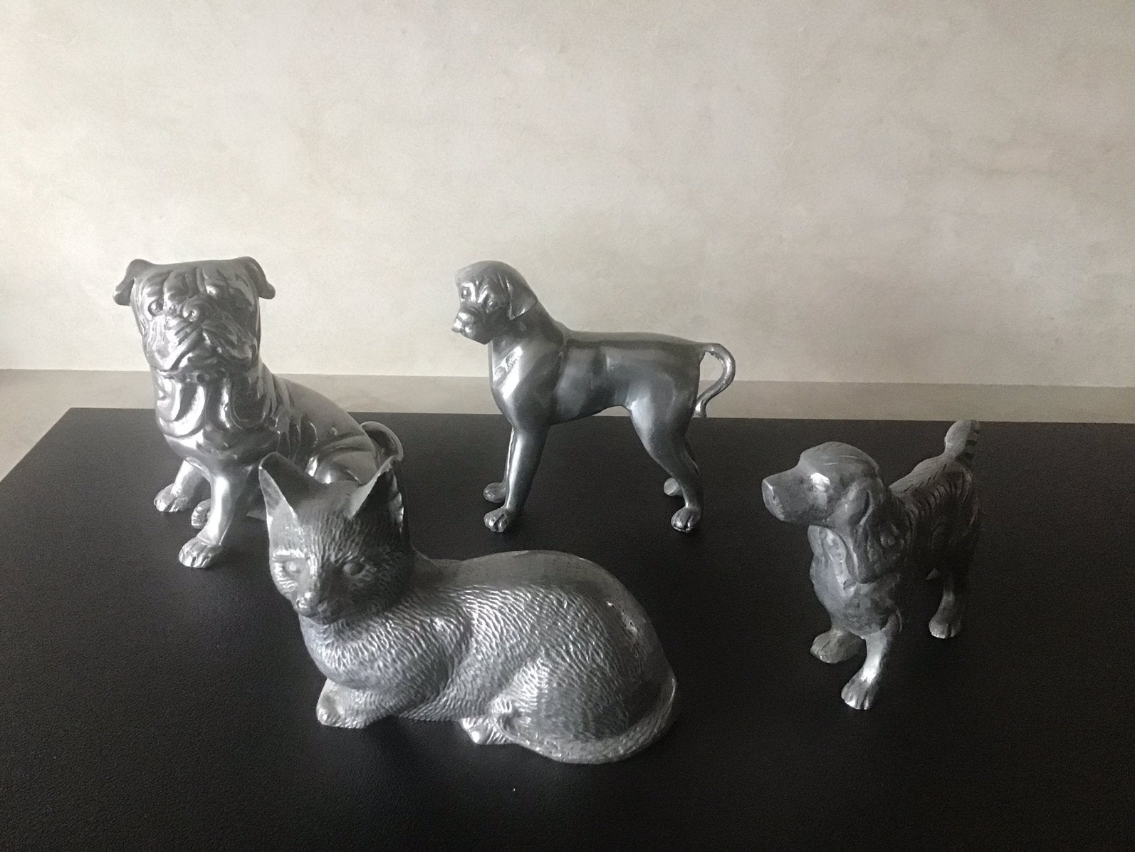 Zware metalen dieren beeldjes, Ophalen of Verzenden, Zo goed als nieuw, Dier