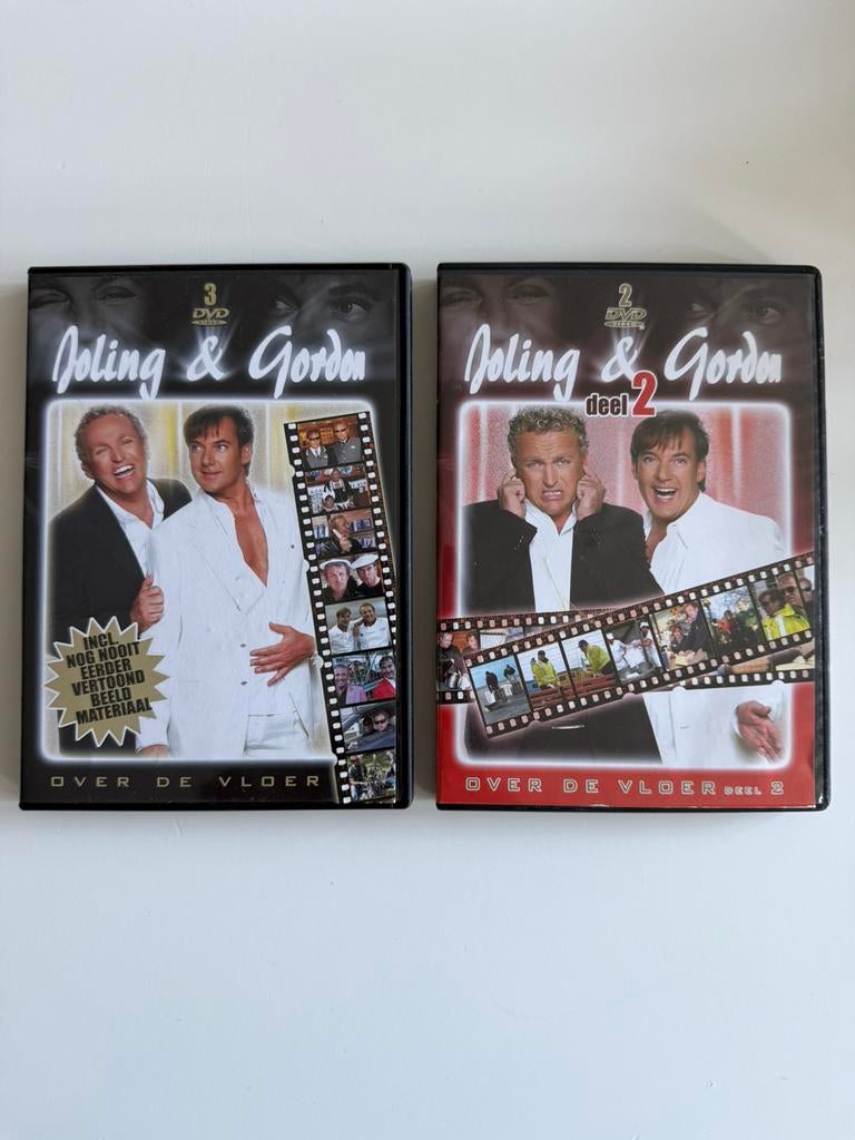DVD serie ‘Joling & Gordon’ over de vloer (deel 1 + 2), Alle leeftijden, Ophalen of Verzenden, Zo goed als nieuw, Overige genres