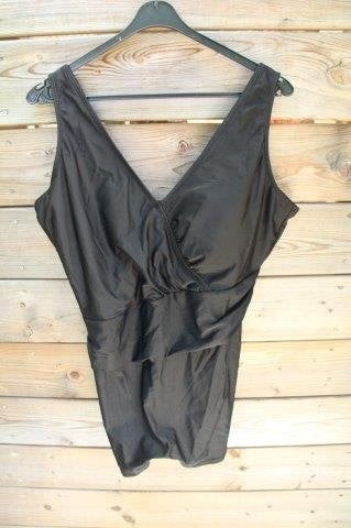 Badpak zwart mt 50 D/E cup pijpjes Vaste prijs, Kleding | Dames, Ophalen of Verzenden, Zo goed als nieuw, Zwart, Lingerie of Zwemkleding