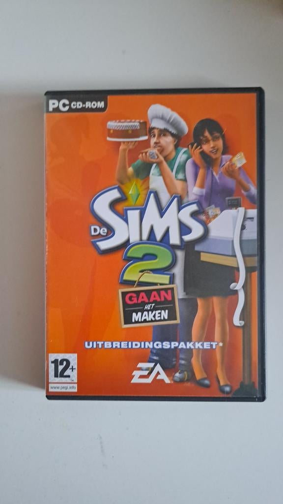 De Sims 2 Gaan Het Maken Uitbreidingspakket PC CD-ROM, Gebruikt, 1 speler, Ophalen of Verzenden, Vanaf 12 jaar