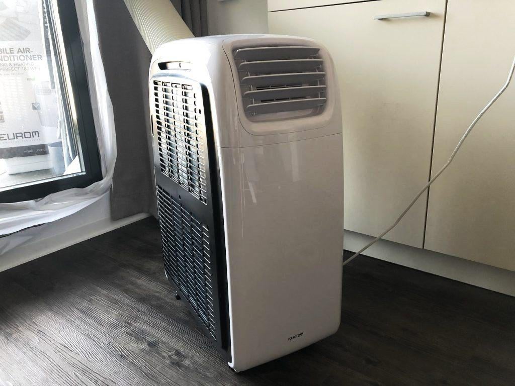 EuroM Mobiele airco 180 WIFI (zo goed als nieuw), Witgoed en Apparatuur, Airco's, Ophalen, Koelen en Ontvochtigen, Timer, 3 snelheden of meer