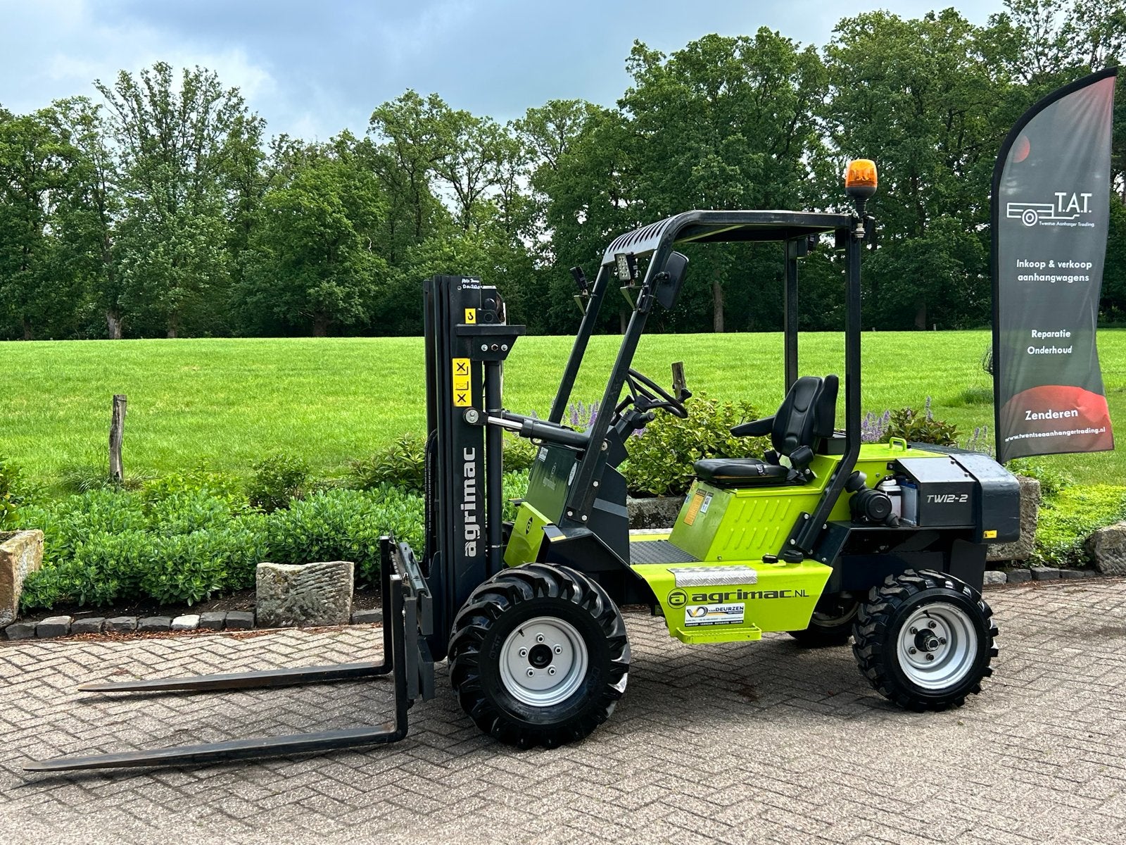 Agrimac Ruwterrein Heftruck - Compact en Krachtig, 2000 tot 3000 kg, Ophalen, Diesel, Ruwterrein