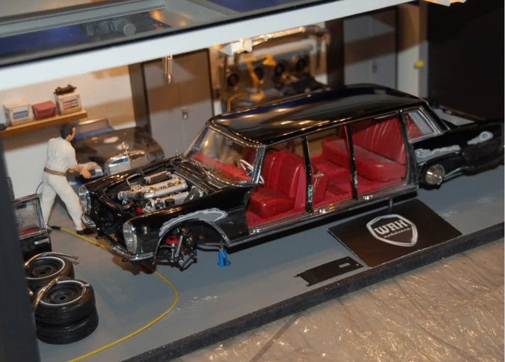 1:18 MERCEDES 600 WORKSHOP CMC A-029 LTD 30 PCS !NIEUW! WRH, Verzenden, Nieuw, Auto, Overige merken