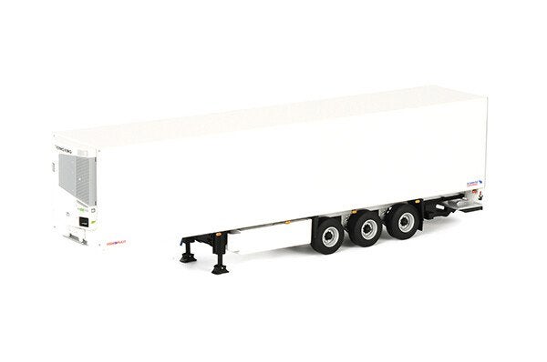 White Line; REEFER TRAILER THERMOKING - 3 AXLE, Nieuw, Ophalen of Verzenden, Bus of Vrachtwagen, Wsi
