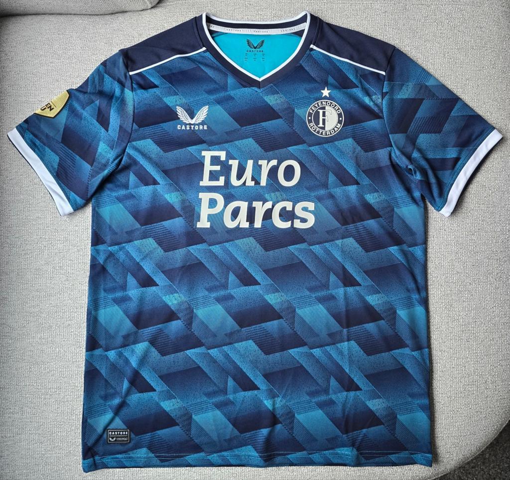 Feyenoord uitshirt '23/'24 - Maat XL, Maat 56/58 (XL), Ophalen of Verzenden, Zo goed als nieuw, Voetbal
