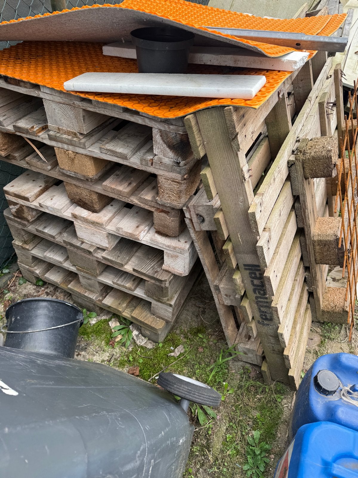 Gebruikte houten pallets - Diverse maten beschikbaar, Gebruikt, 100 cm of meer, 60 cm of meer, Overige typen
