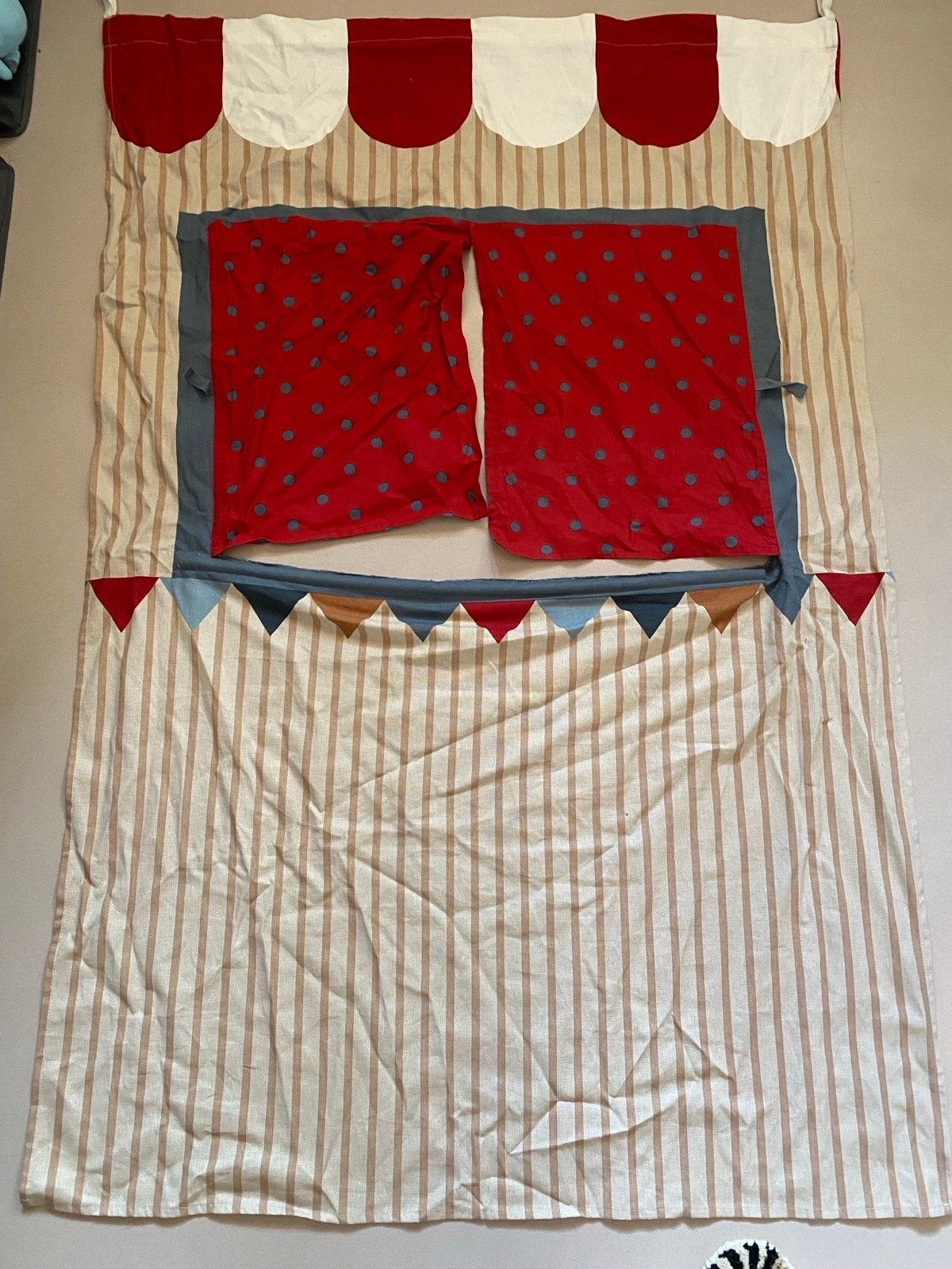 Poppenkast met handpoppen, Ophalen of Verzenden, Gebruikt, Overige typen