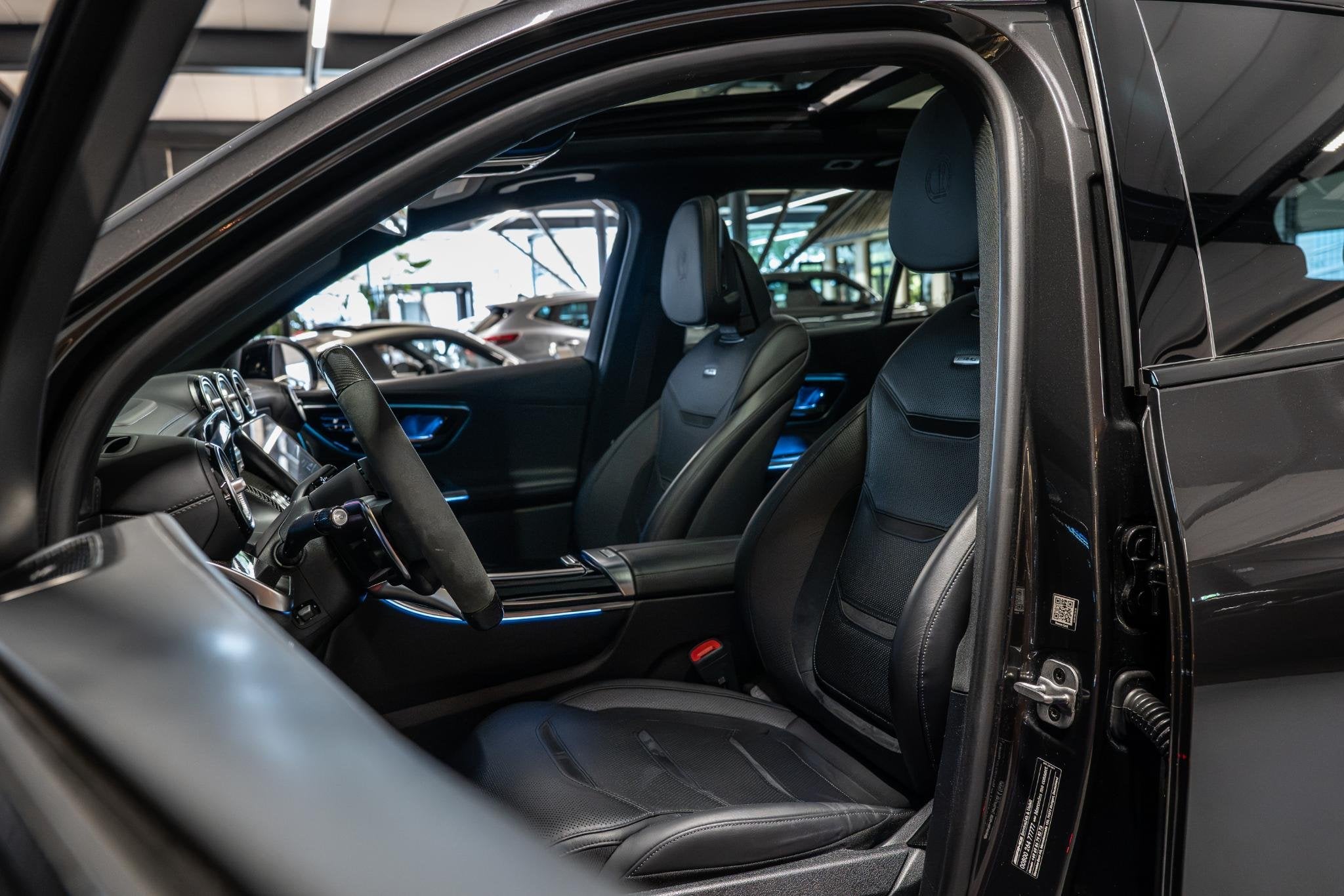 Mercedes-Benz GLC-klasse AMG 63 S E Performance Night Editio, Auto's, Stof, Plug-in hybride, Vierwielaandrijving, Hybride Elektrisch/Benzine