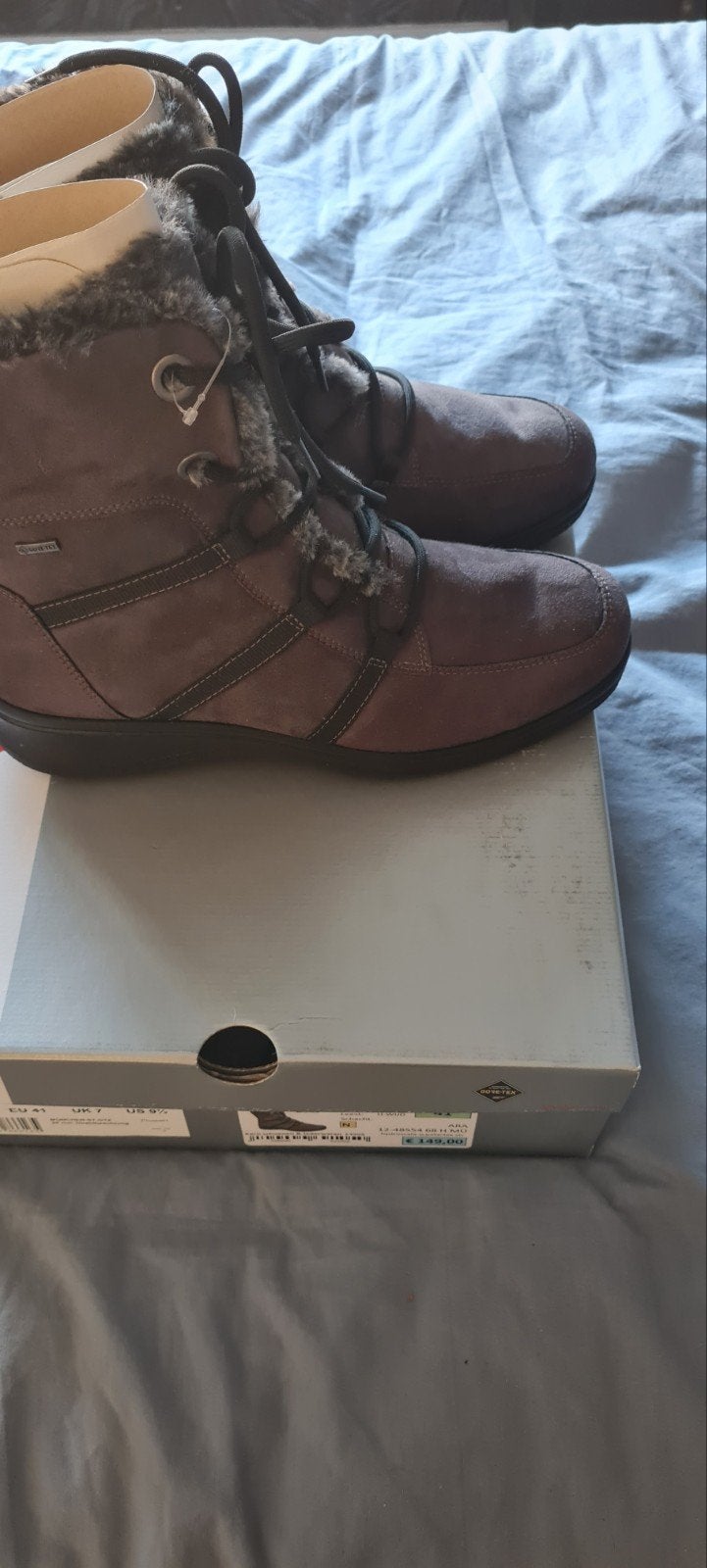 Ara Dames Taupe winterlaarzen - Maat 41, Bruin, Lage of Enkellaarzen, Nieuw, Ophalen of Verzenden
