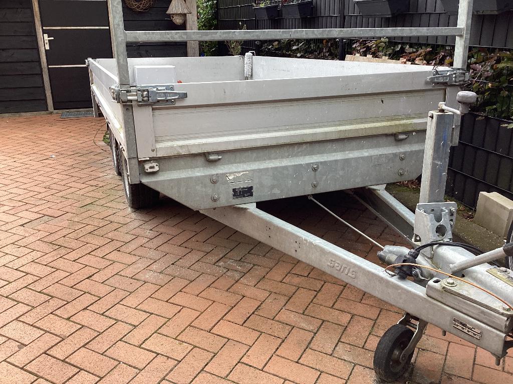 Saris aanhangwagen bouwjaar. 2020 2700 kg 170x330 cm, Ophalen, Zo goed als nieuw