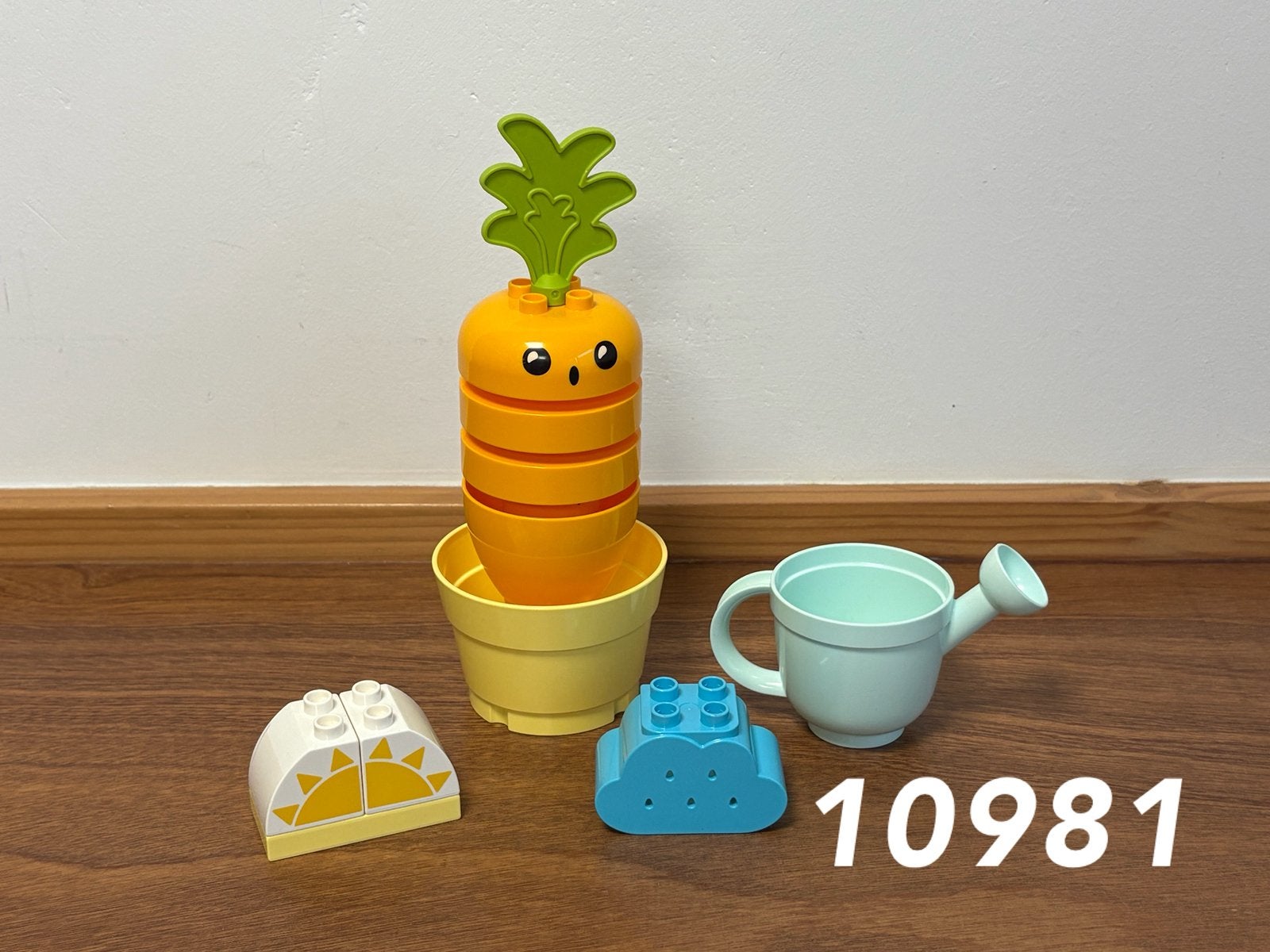 Duplo mijn eerste groeiende wortel 10981 (compleet) 1, Ophalen of Verzenden, Zo goed als nieuw, Complete set, Duplo