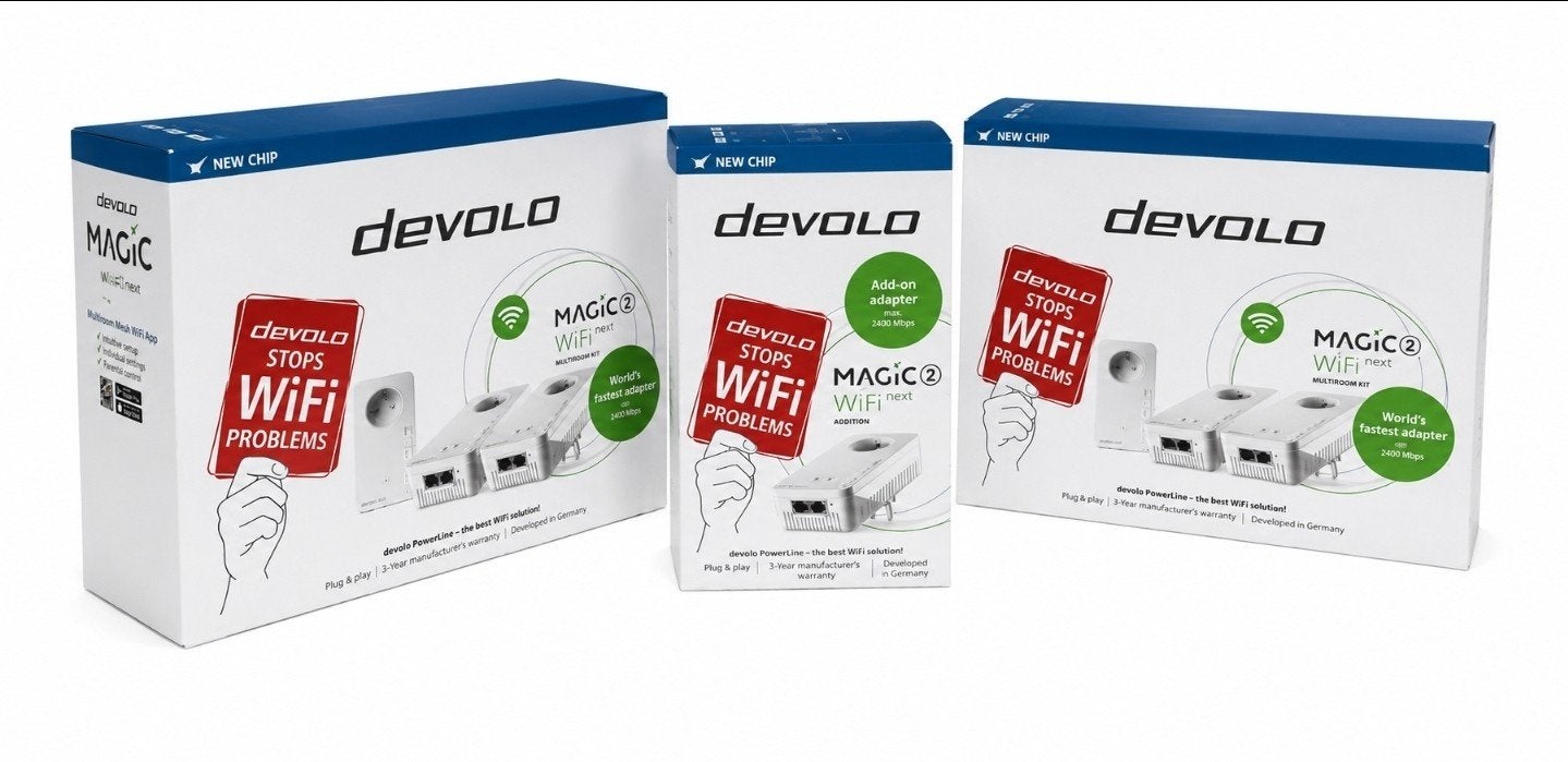 Devolo Magic 2 WiFi next Multiroom Kit, Ophalen of Verzenden, Nieuw