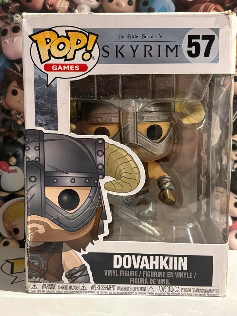 Funko pop Dovahkiin 57 skyrim the elder scrolls V games, Verzamelen, Ophalen of Verzenden, Zo goed als nieuw
