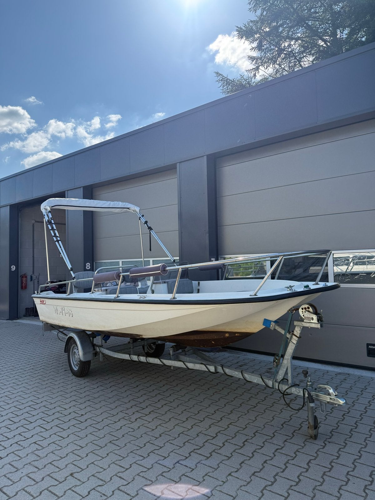 Boston Whaler (wahoo 16.2ft) Consoleboot met trailer, Watersport en Boten, Motorboten en Motorjachten, Ophalen, Overige merken
