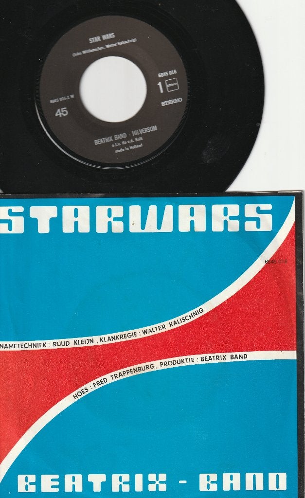 Hilversum BEATRIX Band Starwars 1979 HAFABRA Drums&Bugle, Ophalen, Gebruikt, Overige genres