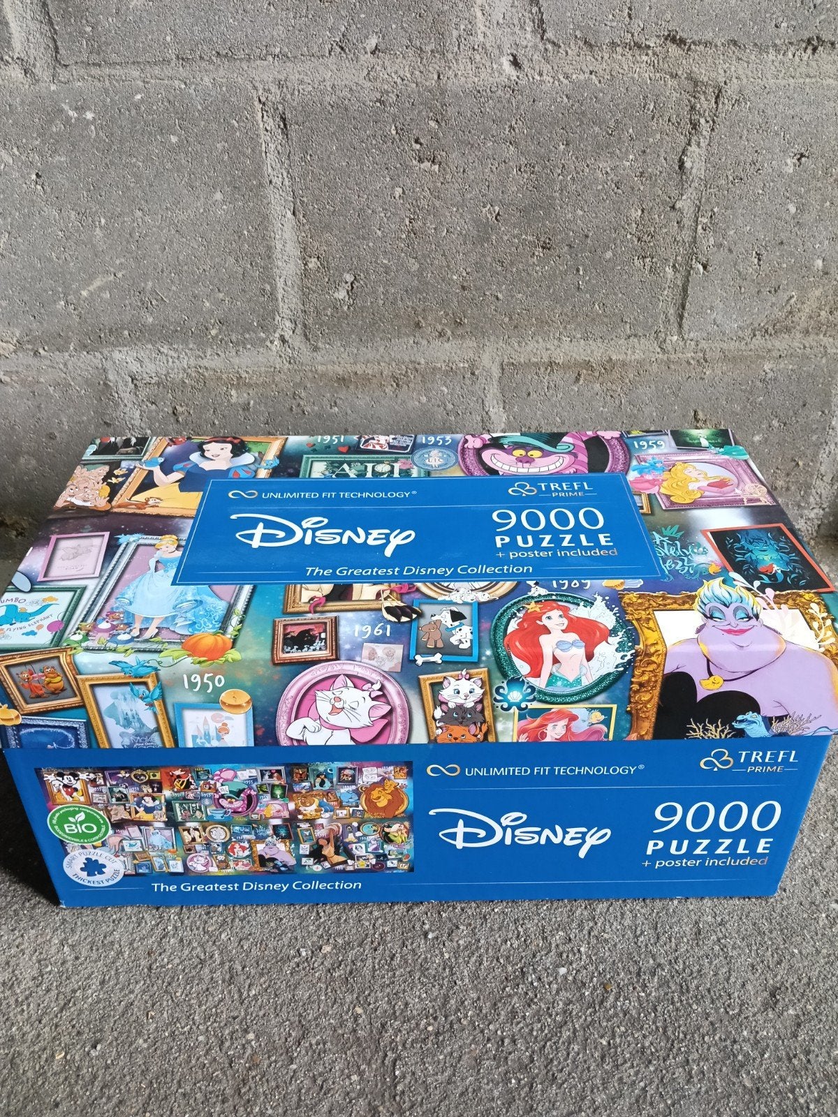 Disney puzzel 9000 stukjes, Ophalen of Verzenden, Meer dan 1500 stukjes, Zo goed als nieuw, Legpuzzel