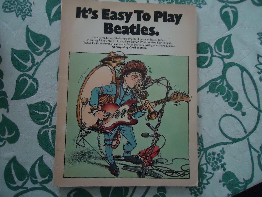 It's easy to play Beatles in nieuwstaat 1977, Muziek en Instrumenten, Bladmuziek, Verzenden, Zo goed als nieuw, Artiest of Componist