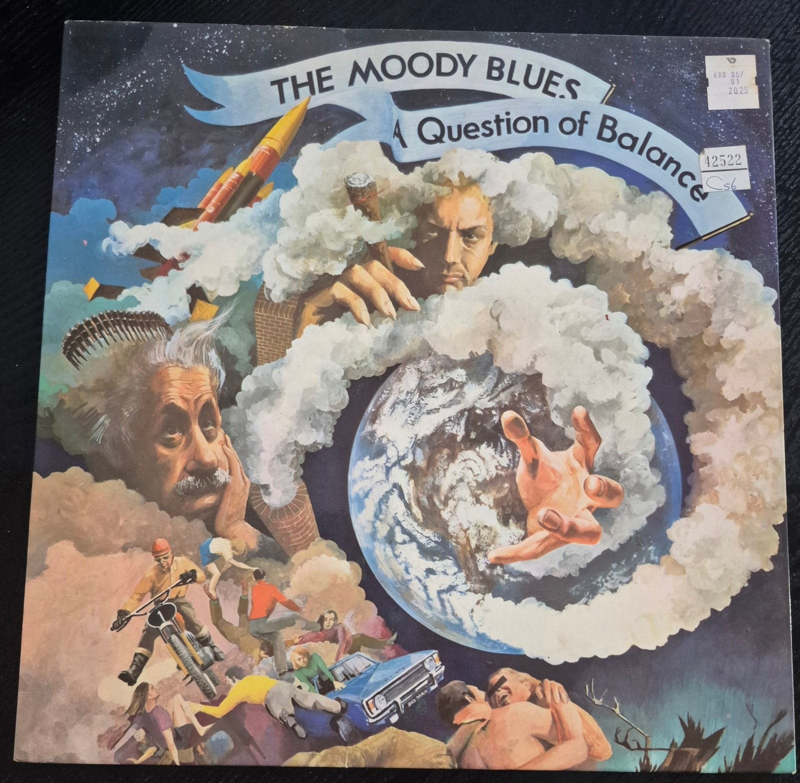 The Moody Blues - A Question of Balance LP (1970), LP, Gebruikt, Pop, Ophalen of Verzenden