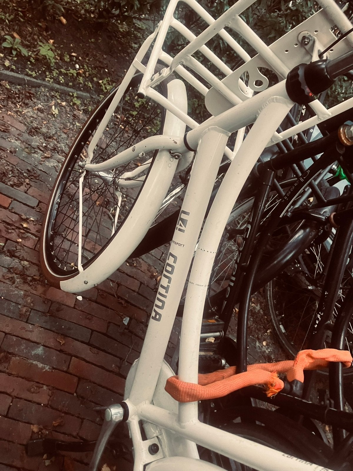 Cortina U4 Transportfiets - Damesfiets met voordrager, Overige merken, Terugtraprem, Gebruikt, Versnellingen