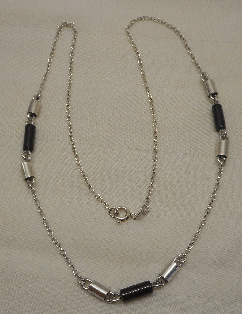 Zilveren vintage sierketting van K&L nr.1003, Verzenden, Zo goed als nieuw, Zilver, Zilver