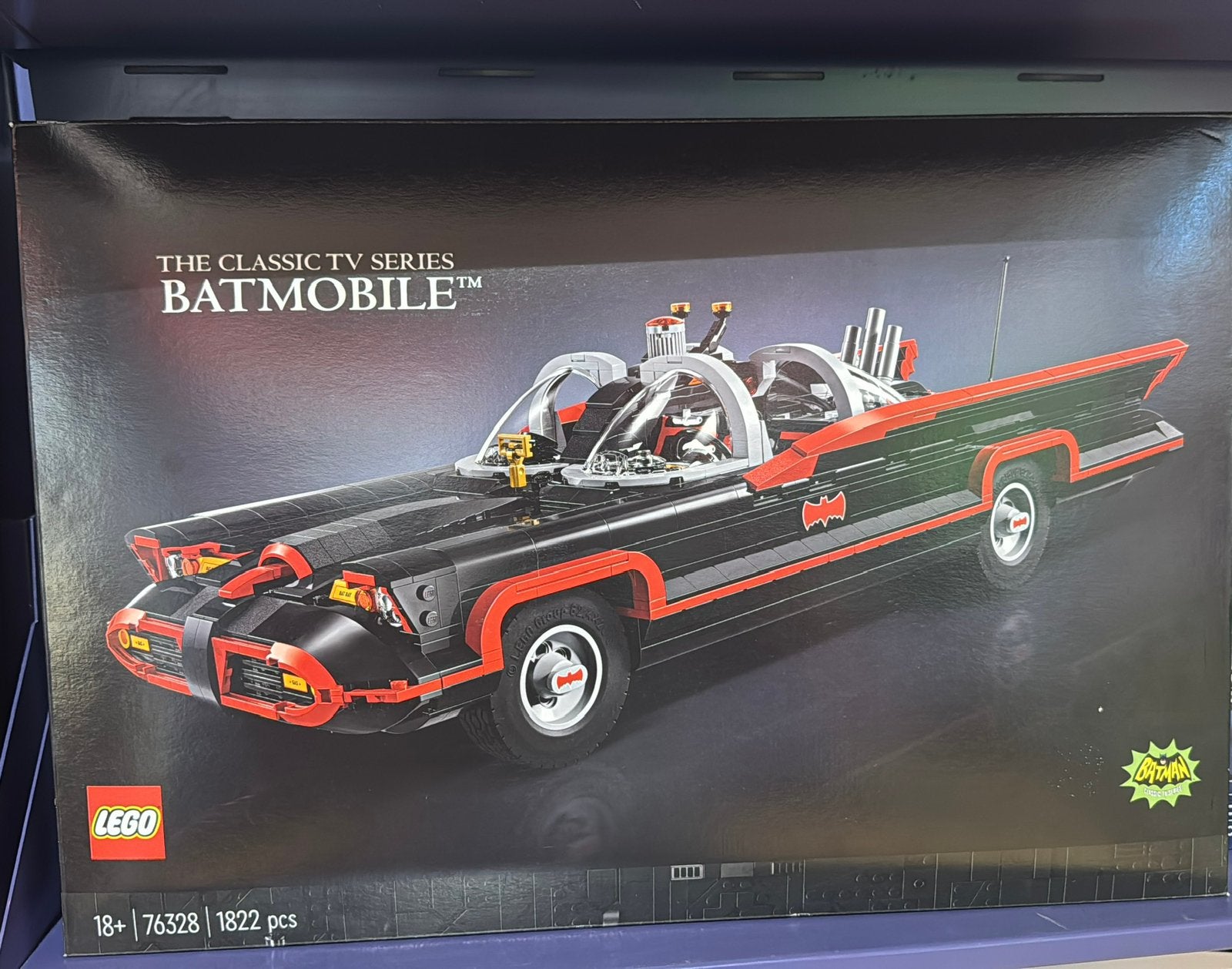 LEGO The Classic TV series Batmobile 76328, Lego, Nieuw, Ophalen of Verzenden, Compleet