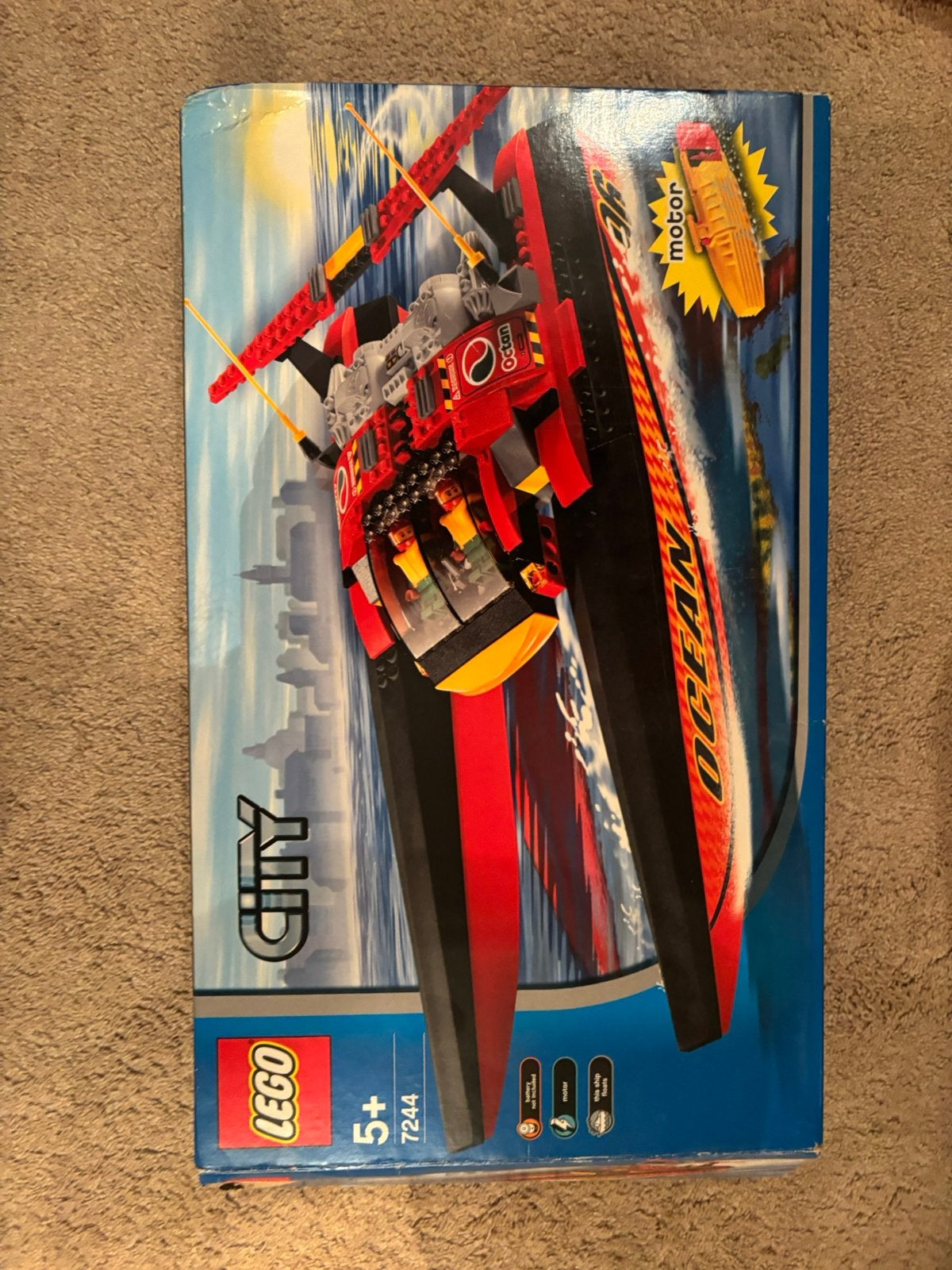 LEGO City speedboot, Kinderen en Baby's, Speelgoed | Duplo en Lego, Ophalen, Compleet, Lego, Complete set