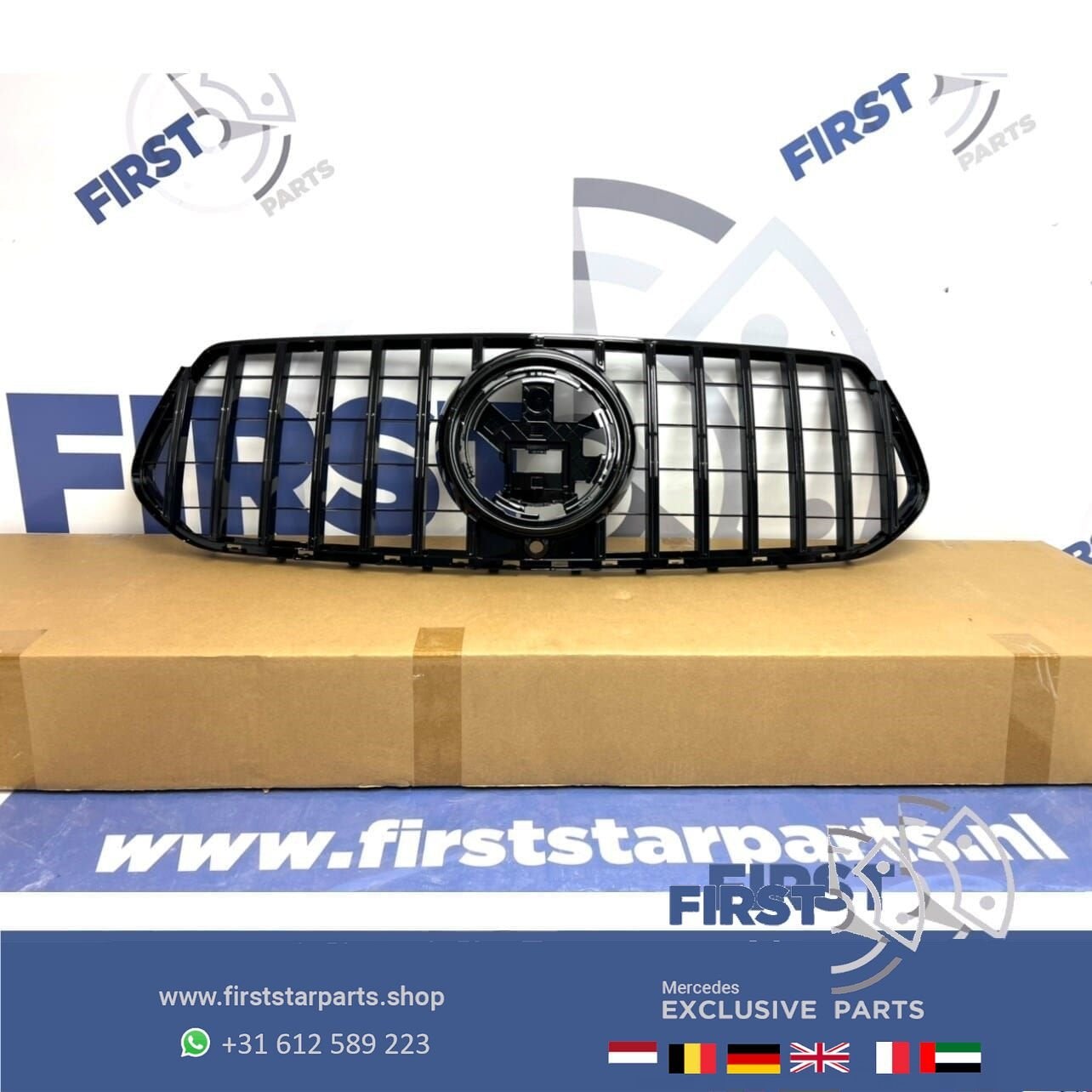 W167 C167 GLE KLASSE AMG GT LINE GRIL 2018-2022 PANAMERCANA, Gebruikt, -, Ophalen of Verzenden, -
