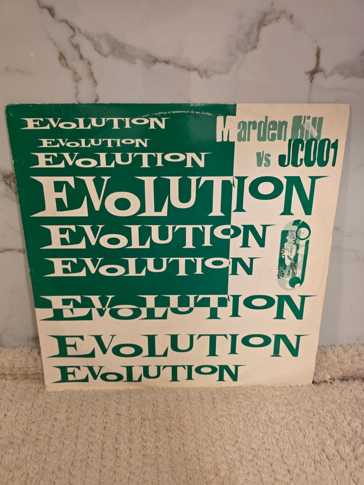 Marden Hill vs JC001 – Evolution (1994, UK), Ophalen of Verzenden, Gebruikt, 12 inch