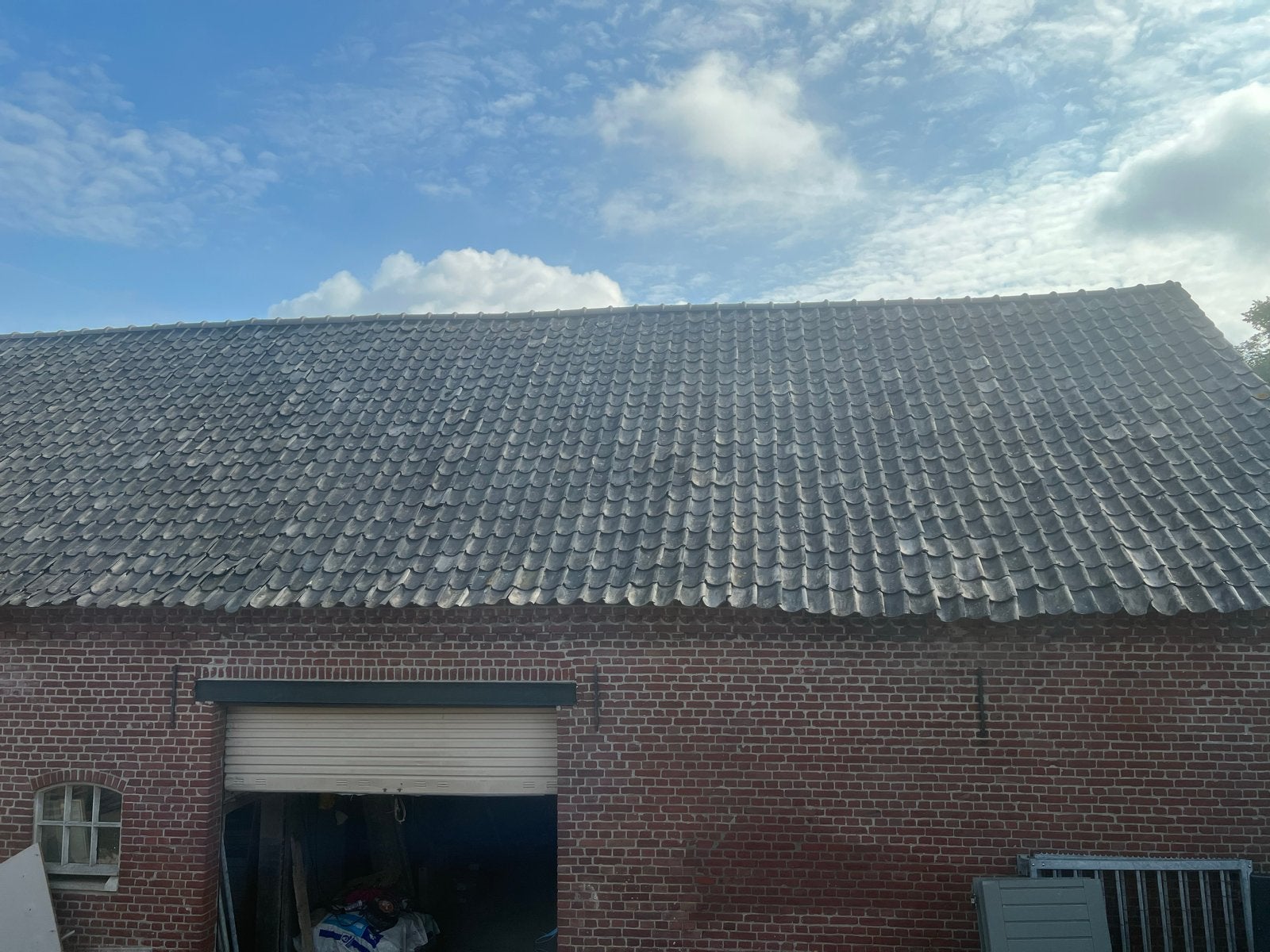 Oude Hollandse holle dakpannen, circa 2150 stuks, Ophalen, Gebruikt, Steen of Klei, 15 m² of meer