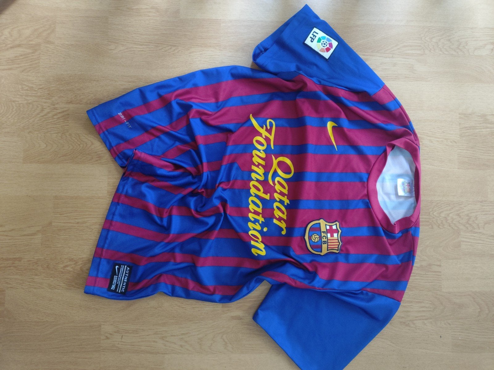 FC Barcelona Messi Thuisshirt 2010-2011 Maat L, Maat 52/54 (L), Blauw, Nike, Ophalen of Verzenden