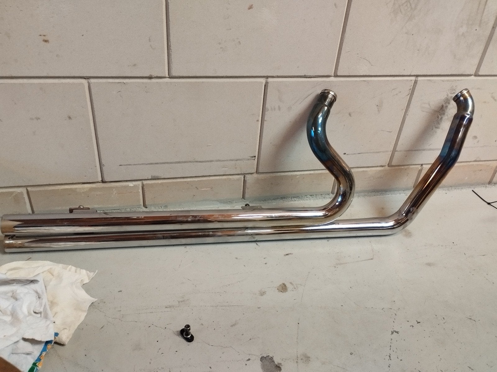 Uitlaat Harley-Davidson Dyna 1991-2005 - Gebruikt, Motoren, Ophalen