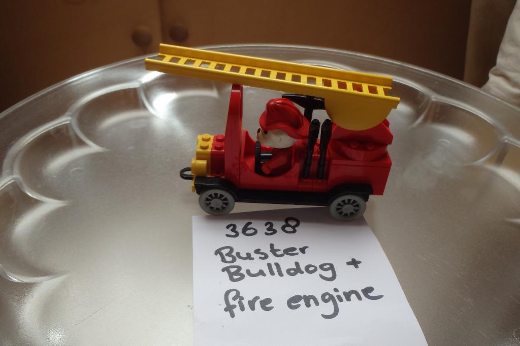 Lego Fabuland Brandweer, Fire Engine, 3638, Gebruikt, Lego, Ophalen of Verzenden, Compleet
