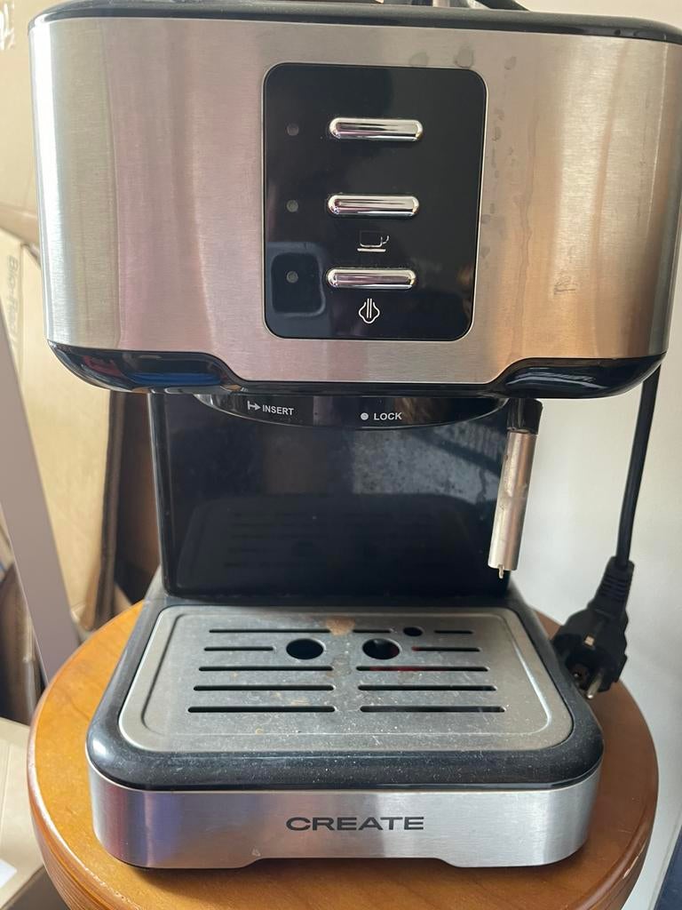 Create coffee machine, Ophalen of Verzenden, Zo goed als nieuw, Koffiemachine
