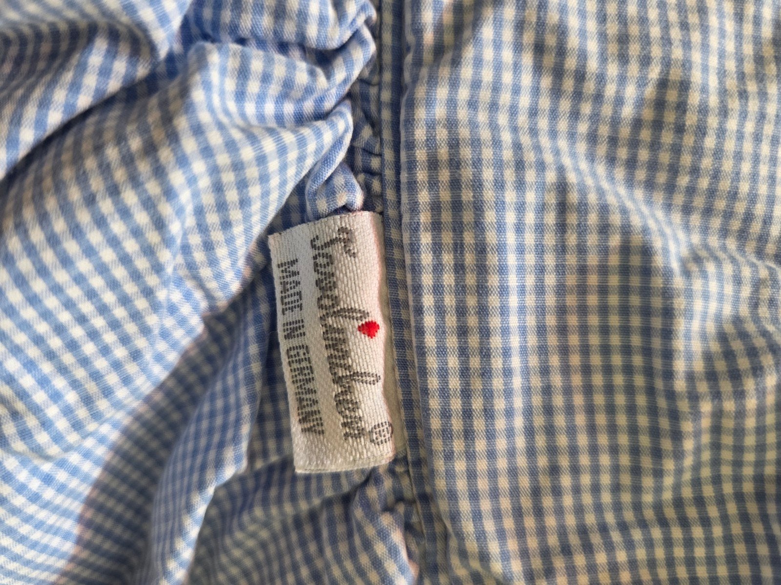 Slaapzak  Tavolinchen gewatteerde slaapzak blauw wit geruit, Ophalen of Verzenden, Slaapzak, Blauw, Ademend