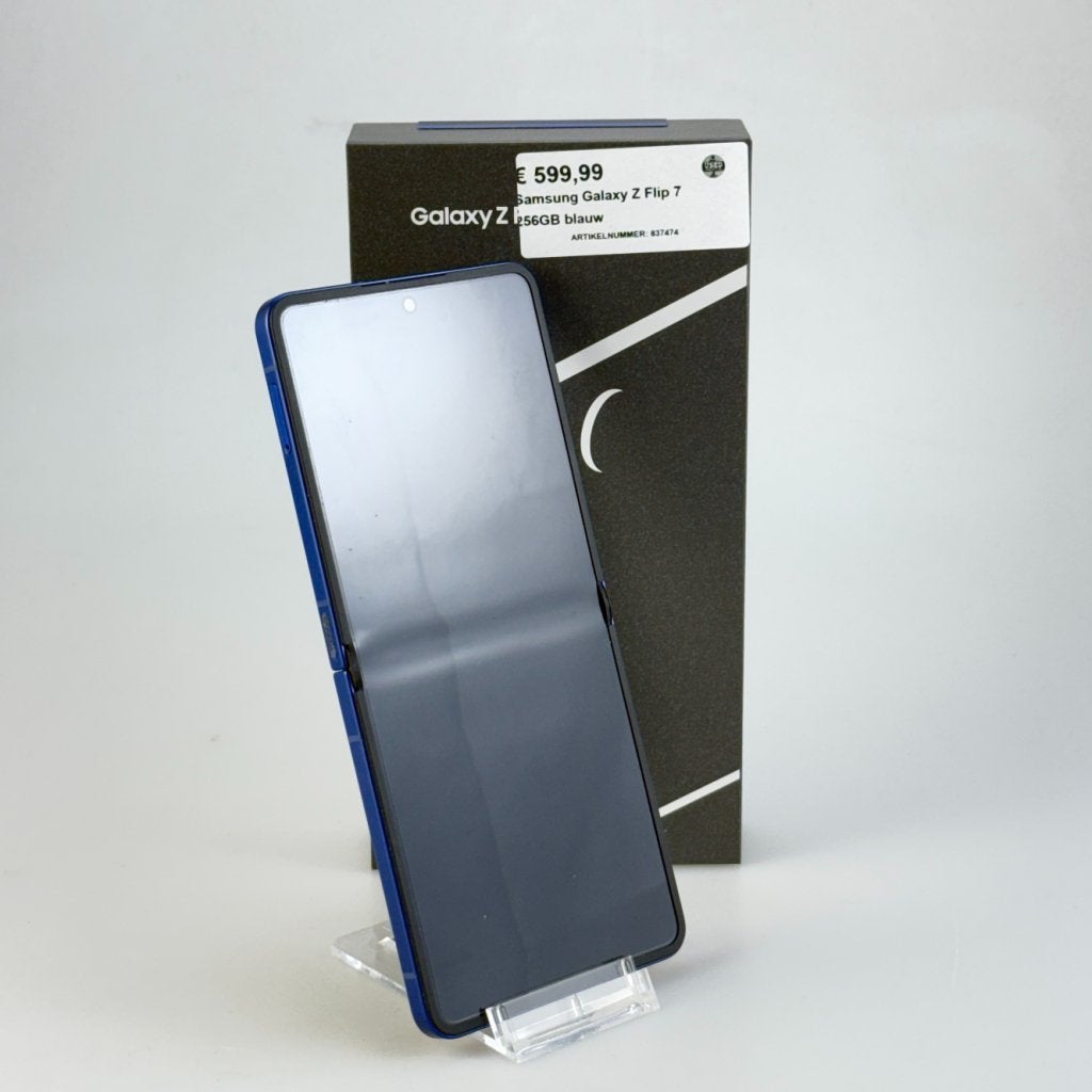 Samsung Galaxy Z Flip 7 256GB blauw, Telecommunicatie, Mobiele telefoons | Samsung, Samsung, Zo goed als nieuw, Support@Samsung.com