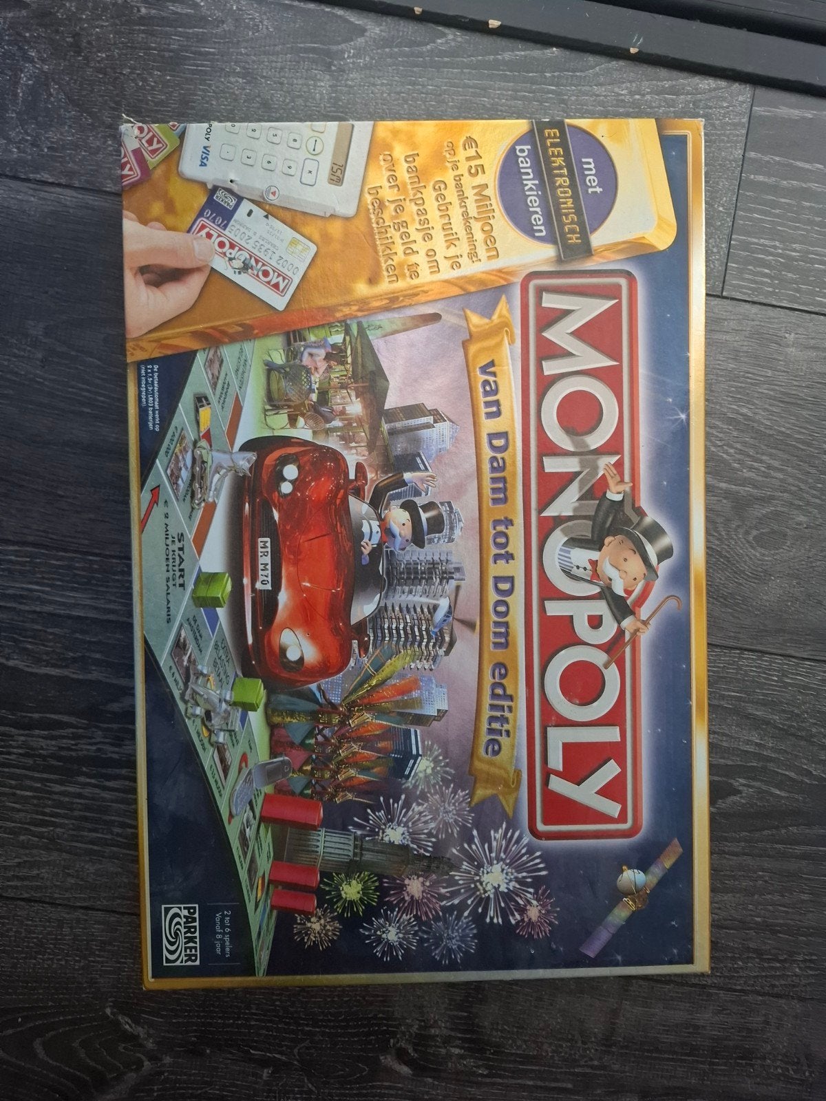 Bordspelen; Monopoly, Verjaardagsspel, Triviant en Party eC, Drie of vier spelers, Ophalen of Verzenden, Gebruikt, Parker