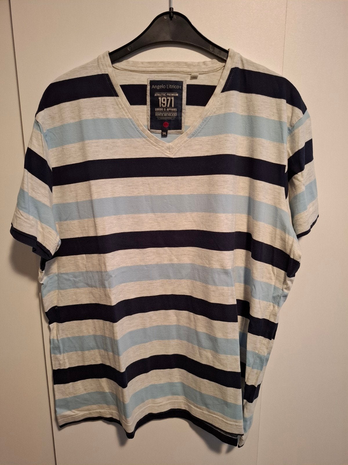 Heren shirt, Kleding | Heren, Grote Maten, Blauw, Angelo Litrico, Shirt, Ophalen of Verzenden