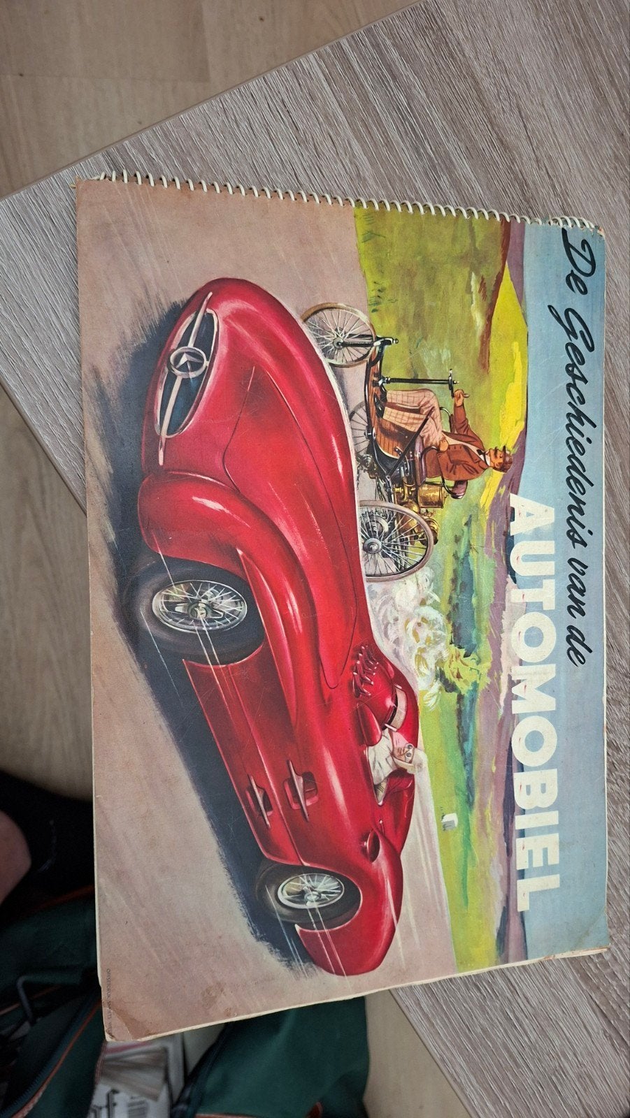 Vintage Auto Plakboek  jaren 50, Ophalen of Verzenden, Gelezen