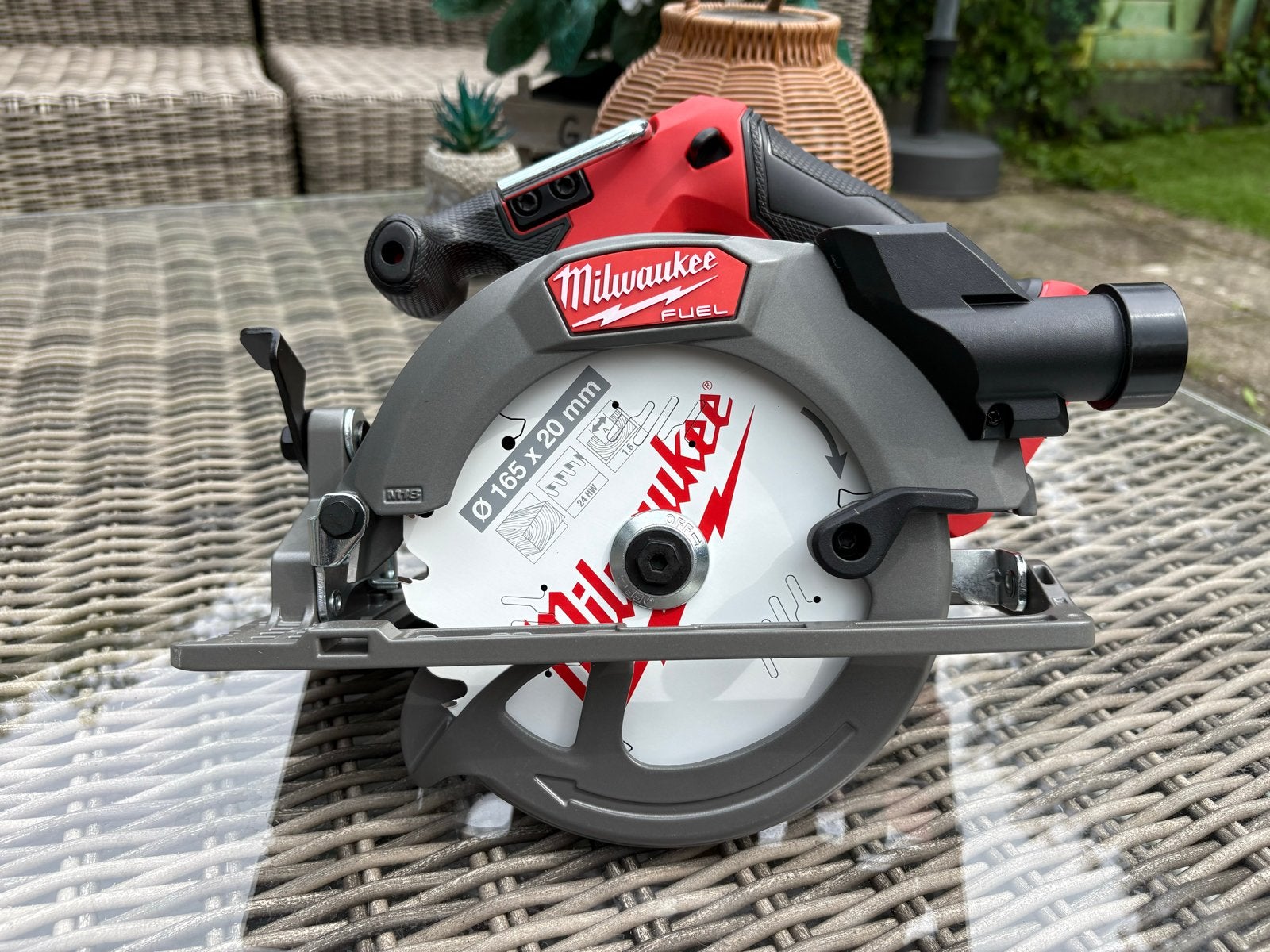 Milwaukee FUEL Cirkelzaag M18 CCS55 - Zo goed als nieuw, Cirkelzaag, 600 tot 1200 watt, Ophalen of Verzenden, Zo goed als nieuw