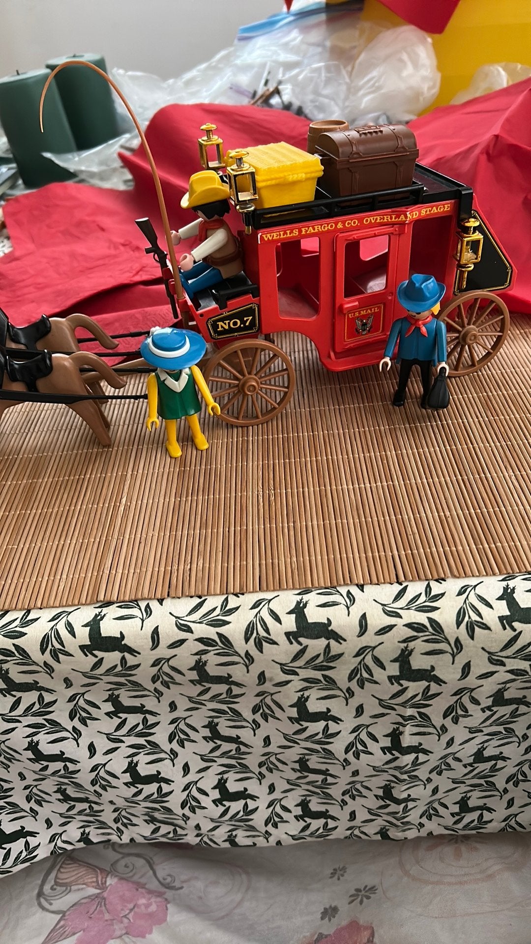 Playmobil postkoets 3245.  1977, Ophalen of Verzenden, Gebruikt