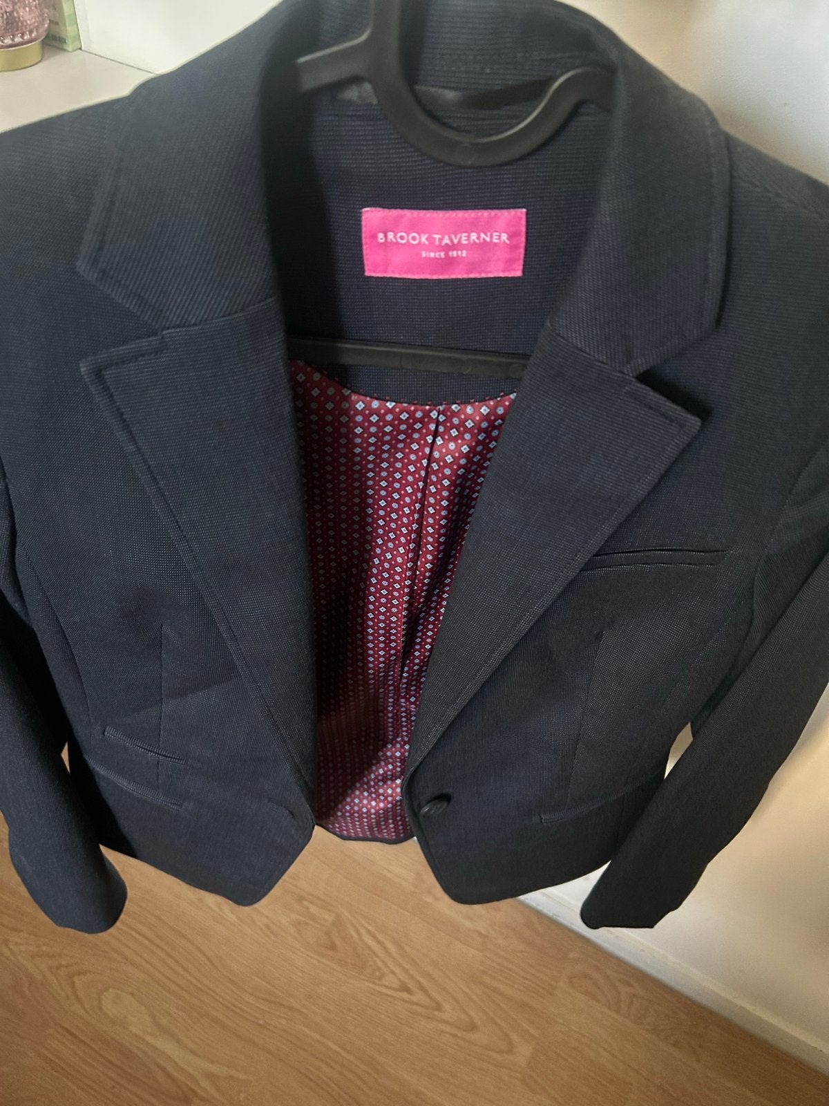 Brook Taverner Ariel Slim Jasje - Stewardess Opleiding, Blauw, Ophalen of Verzenden, Zo goed als nieuw, Jasje