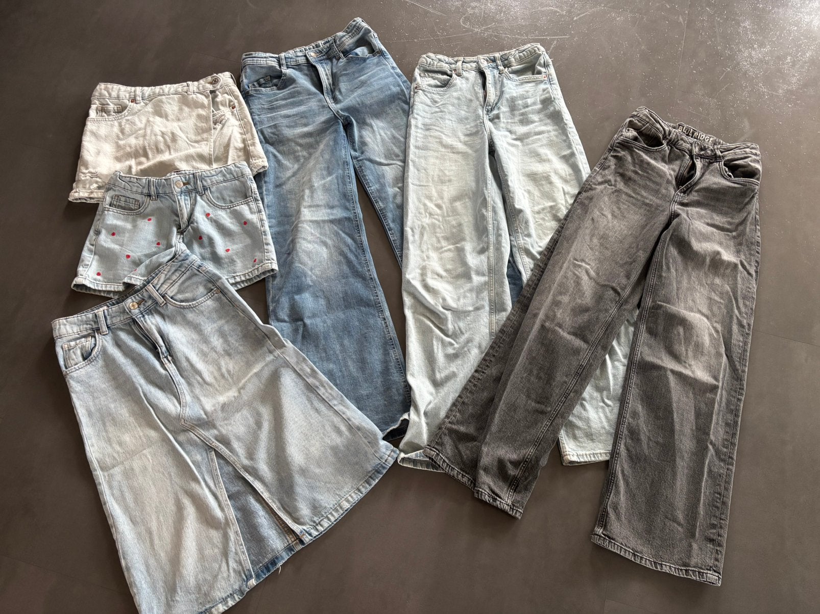 Spijkerbroeken/ Jeans set, 140/158, 164, Ophalen of Verzenden, Zo goed als nieuw, Meisje, Broek