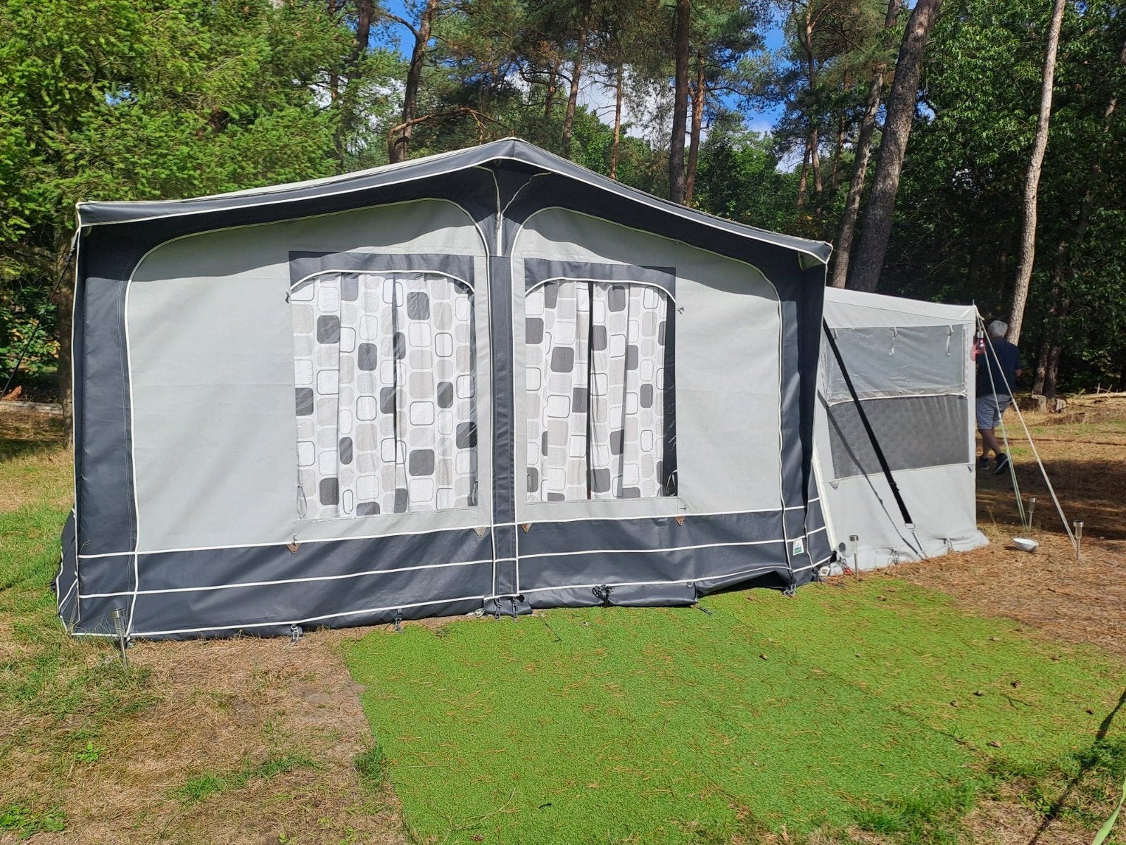 Voortent, Caravans en Kamperen, Ophalen, Gebruikt, PVC