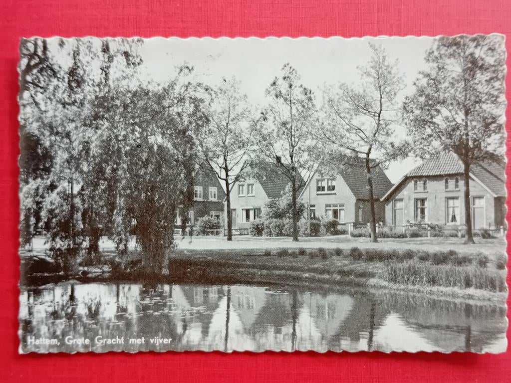 Ansichtkaart Hattem, Ophalen of Verzenden, Gelderland