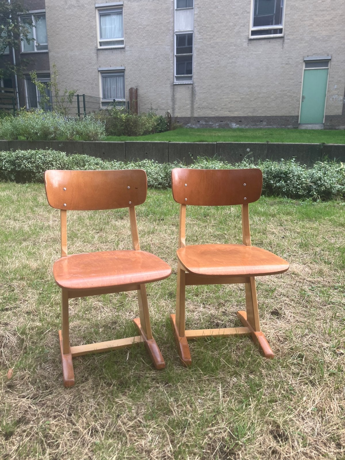 Twee vintage Casala kinderstoelen, Ophalen