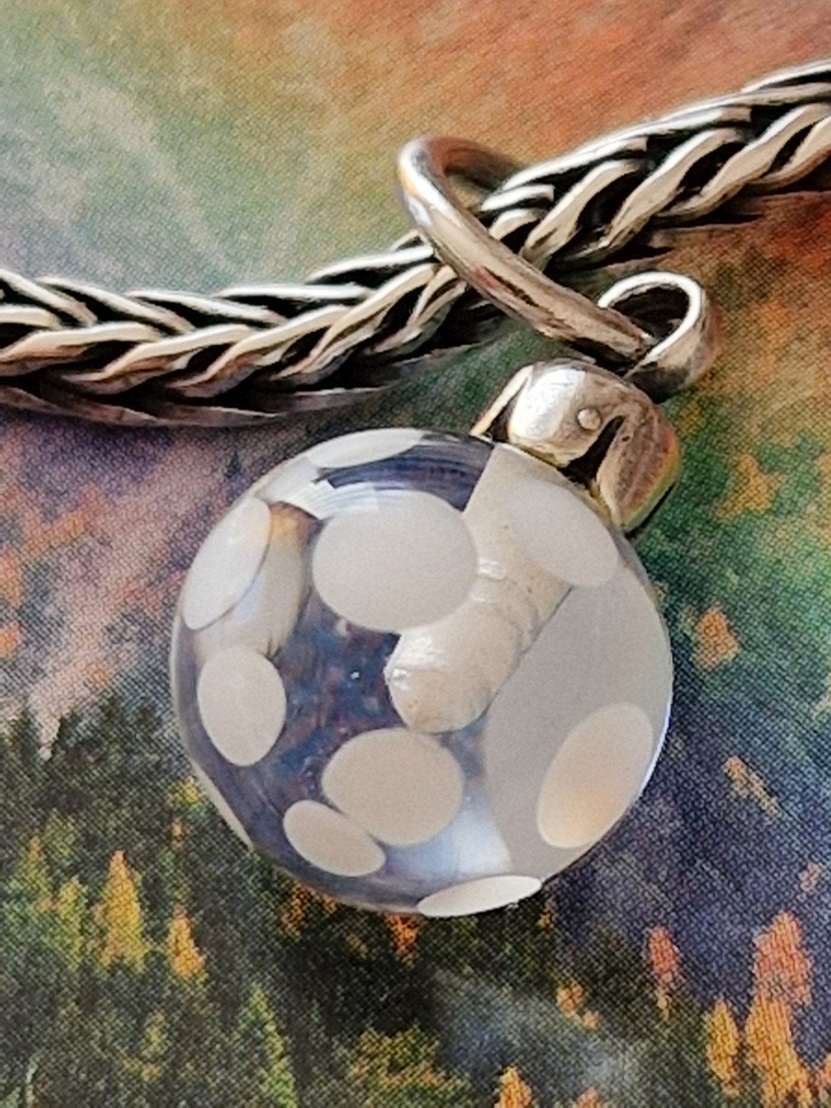 trollbeads kerstornament, Ophalen of Verzenden, Zo goed als nieuw, Zilver, Trollbeads