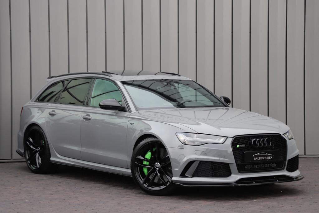 Audi RS6 4.0 TFSI Quattro | 560PK | Pano | Keramische-remmen, Auto's, Audi, Automaat, Gebruikt, Met garantie (alle), RS6